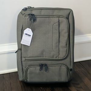 eBags Professional Slim Laptop Backpack - Olive
